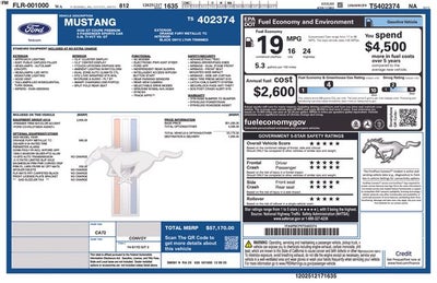 2026 Ford Mustang GT Premium Fastback