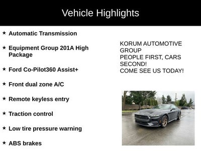 2026 Ford Mustang EcoBoost Premium