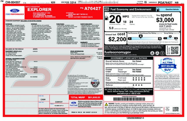 2023 Ford Explorer ST