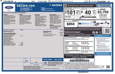 2023 Ford Escape Plug-In Hybrid Premium Package
