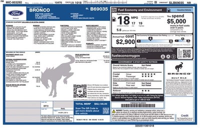 2025 Ford Bronco Base