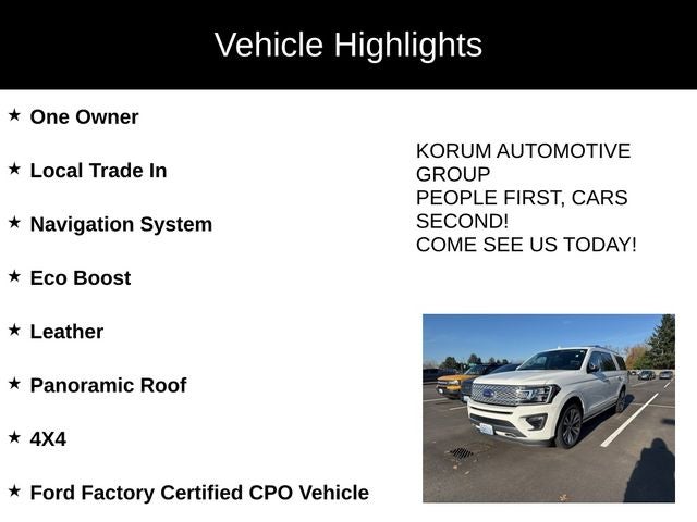 2021 Ford Expedition Max Platinum