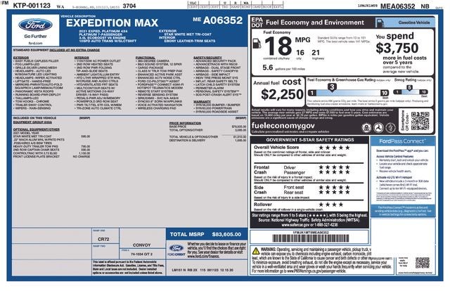 2021 Ford Expedition Max Platinum