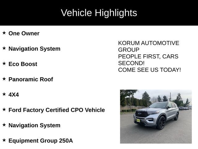 2022 Ford Explorer ST-Line