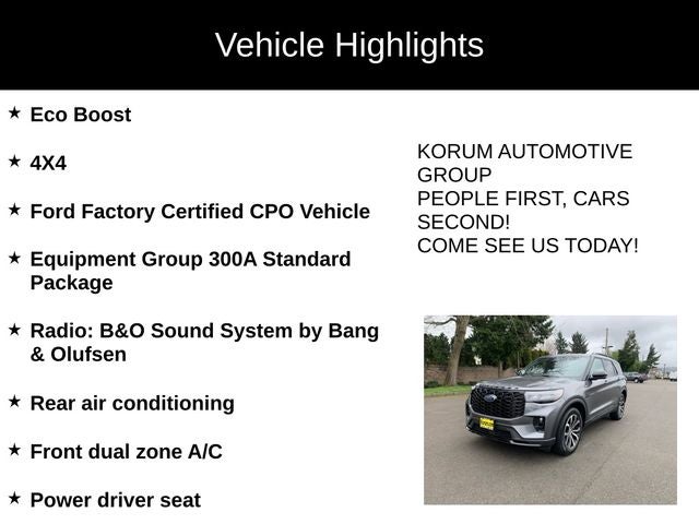 2025 Ford Explorer ST-Line