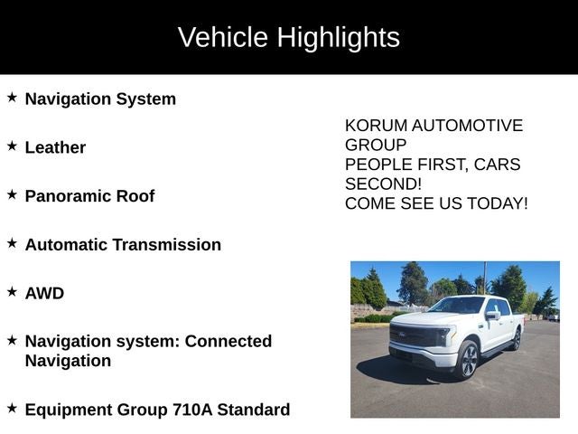 2025 Ford F-150 Lightning Platinum