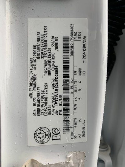 2020 Ford F-350SD XLT