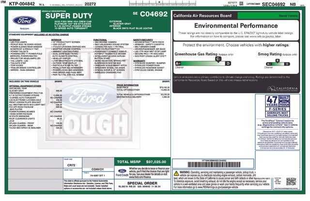 2025 Ford F-350SD Platinum