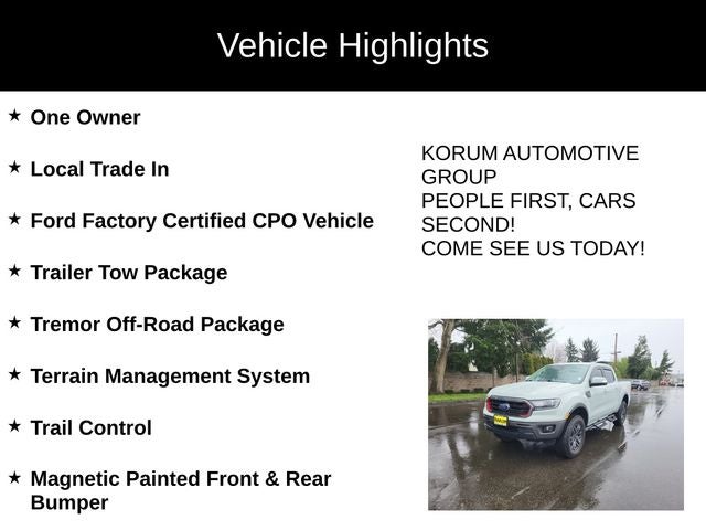 2023 Ford Ranger Lariat