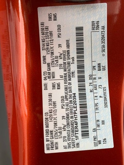 2023 Ford Ranger Lariat