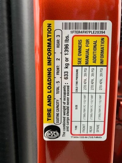 2023 Ford Ranger Lariat