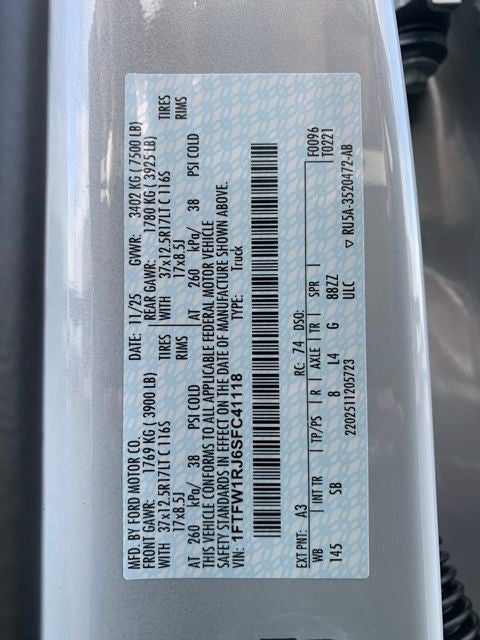 2025 Ford F-150 Raptor