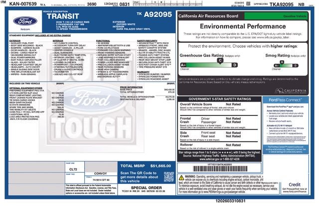2026 Ford Transit-150 Base