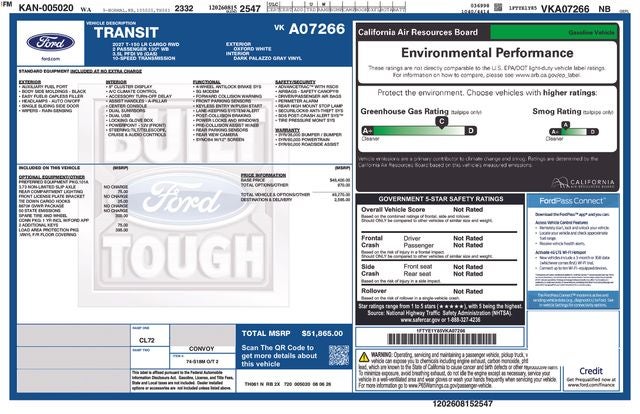 2027 Ford Transit-150 Base