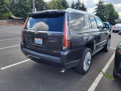 2018 Cadillac Escalade Platinum Edition