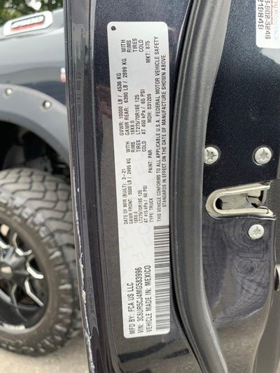 2021 RAM 2500 Tradesman