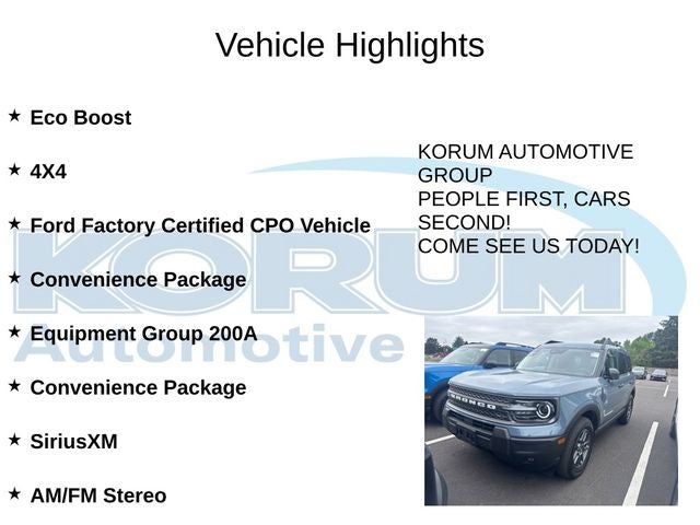 2025 Ford Bronco Sport Big Bend