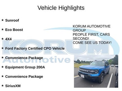 2025 Ford Bronco Sport Big Bend