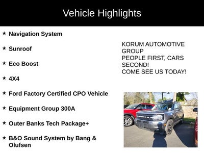 2025 Ford Bronco Sport Outer Banks