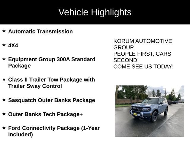 2026 Ford Bronco Sport Outer Banks