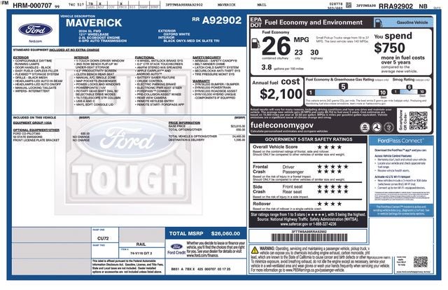 2024 Ford Maverick XL