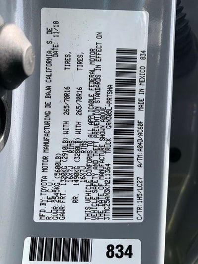 2019 Toyota Tacoma TRD Off-Road V6