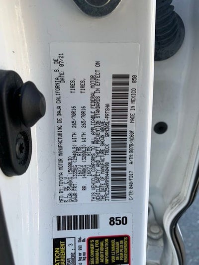 2021 Toyota Tacoma TRD Off-Road V6