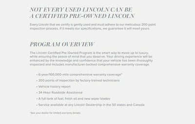 2024 Lincoln Corsair Reserve