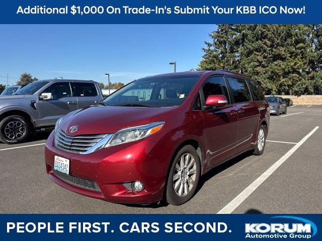 2016 Toyota Sienna Limited Premium 7 Passenger