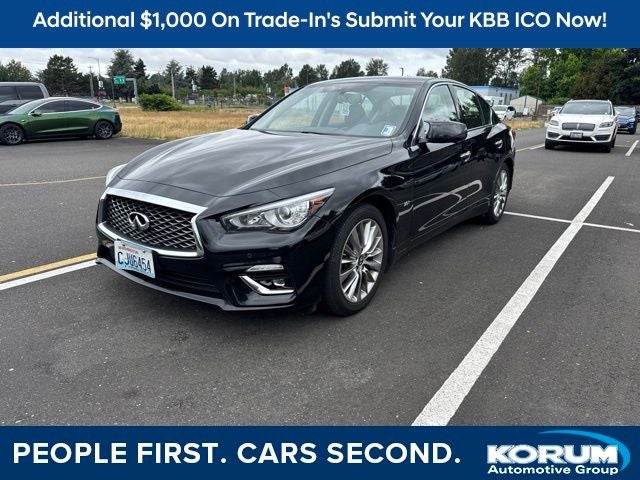 2019 INFINITI Q50 3.0t LUXE