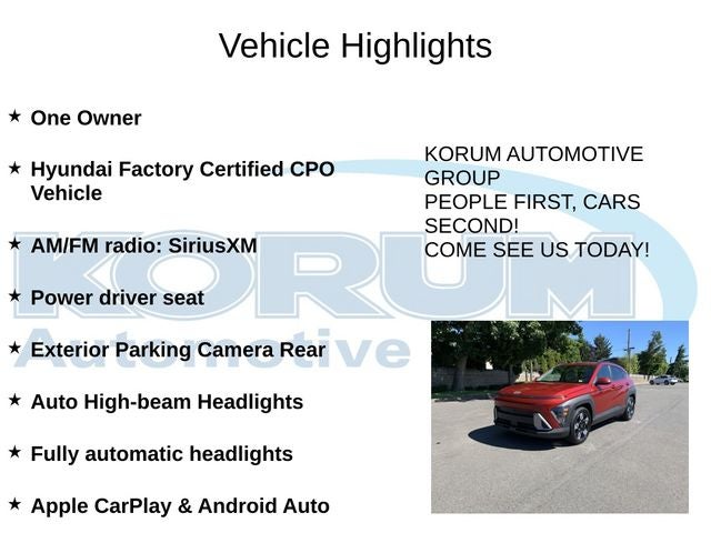 2025 Hyundai Kona SEL