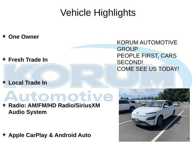 2023 Hyundai Kona Electric SE
