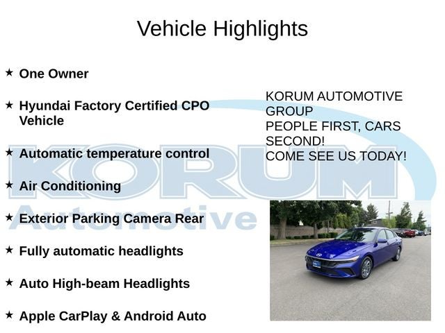 2024 Hyundai Elantra SEL