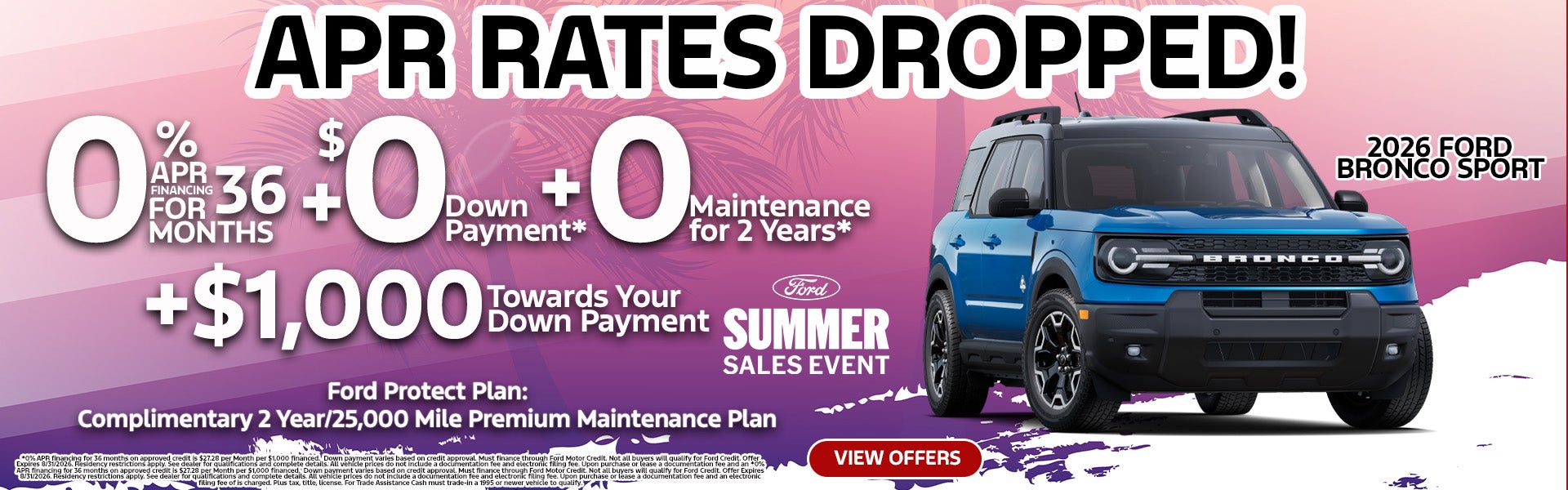 Summer Bronco Sport
