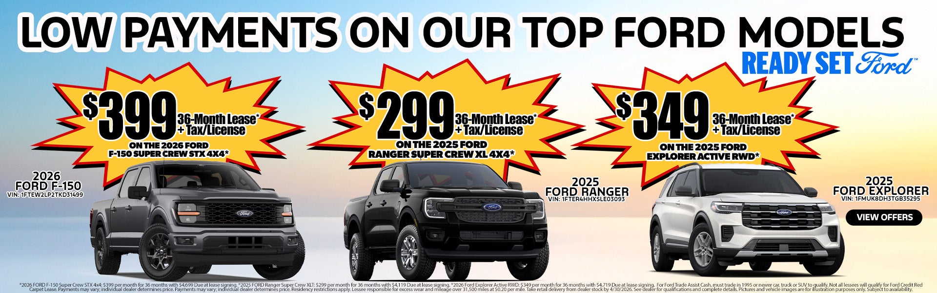 Ford Ranger Lease
