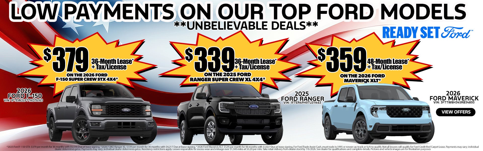 Ford Ranger Lease
